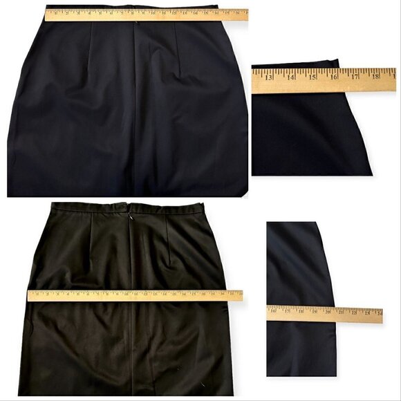 BCBGMaxAzria Black Pencil Skirt, Size US10 - Picture 9 of 10